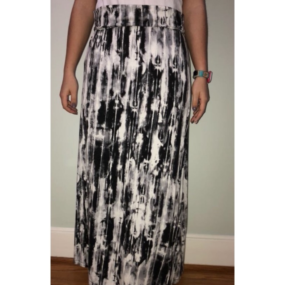 Cynthia Rowley marble maxi skirt
